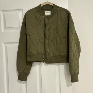 Abercrombie & Fitch Bomber Sweatshirt